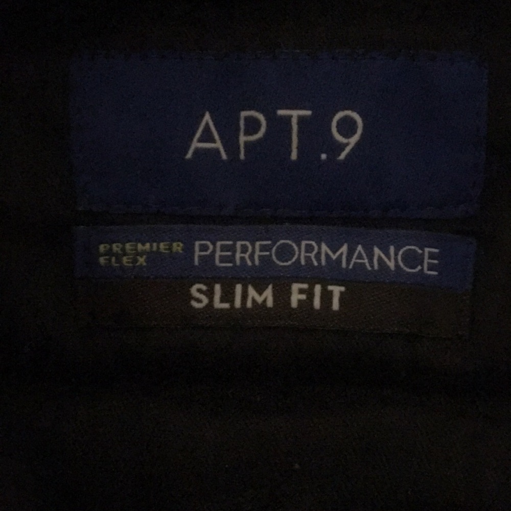 Black Apt. 9 slim fit premier flex 32 x 30